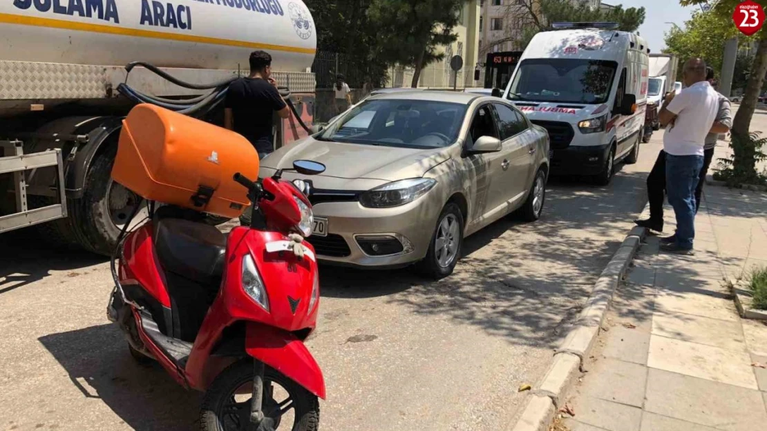 Yolun Karşısına Geçmek İsterken Bakın Nasıl Yaralandı !