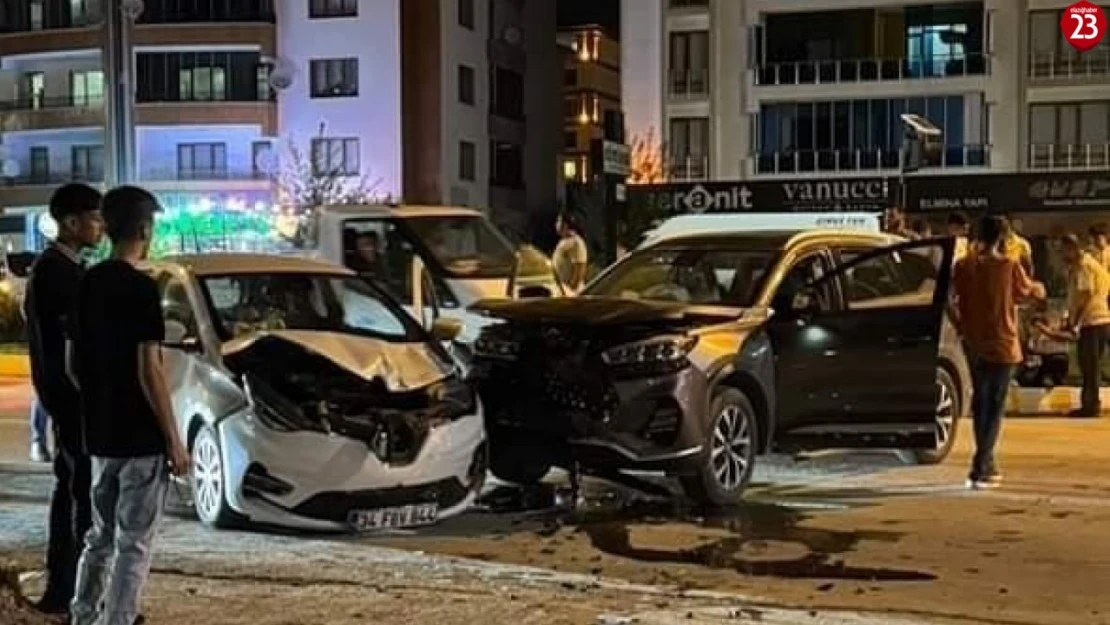 Elazığ'da trafik kazası: 1 yaralı