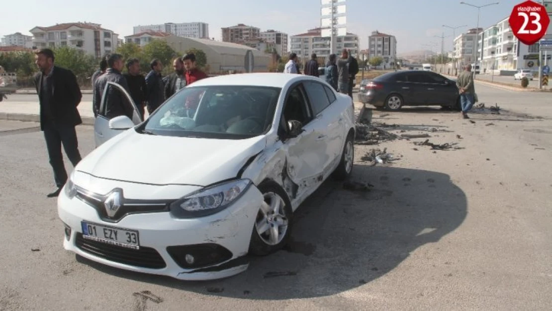 Abdullahpaşa Mahallesinde Trafik Kazası, 1 Yaralı