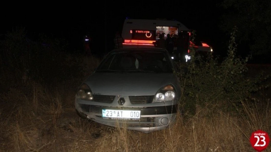 Elazığ'da trafik kazası: 2 yaralı