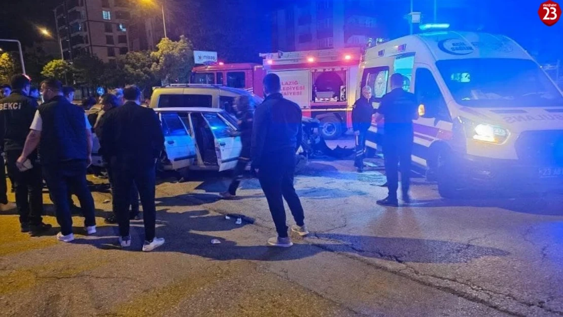 Elazığ'da trafik kazası: 3 yaralı