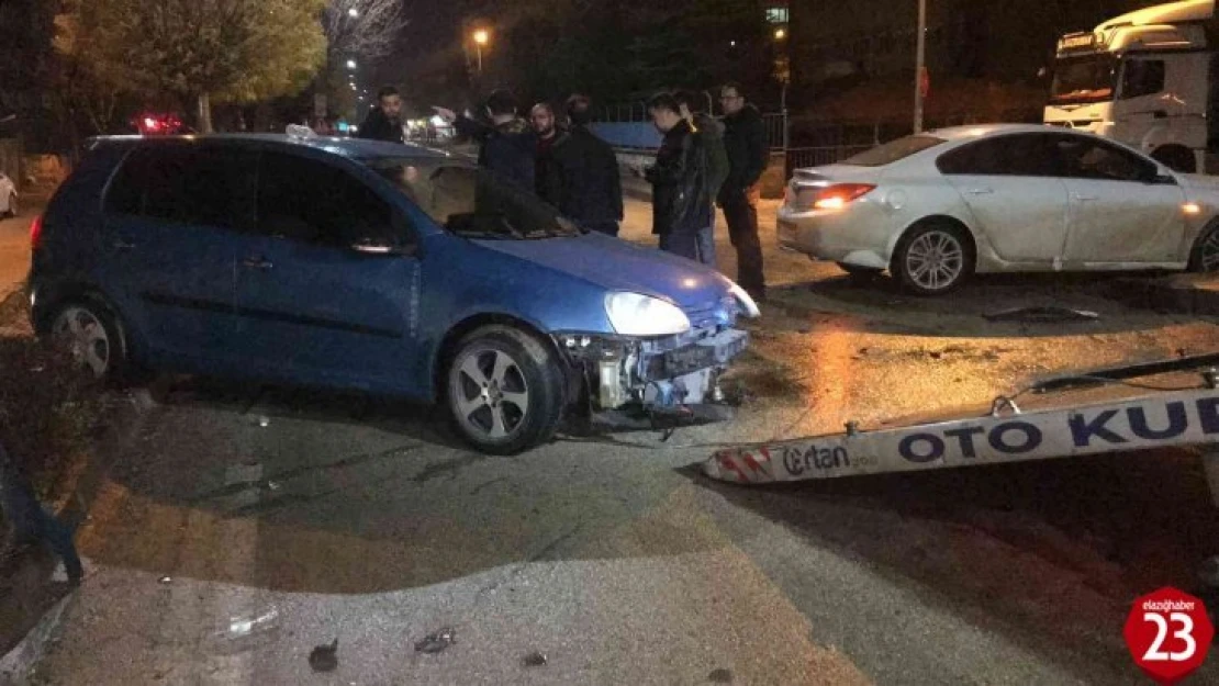 Elazığ'da trafik kazası: 4 yaralı