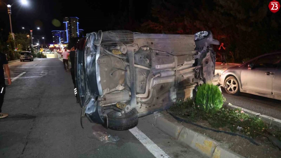 Çaydaçıra Kavşağu Alt geçidinde ltrafik kazası: 4 yaralı