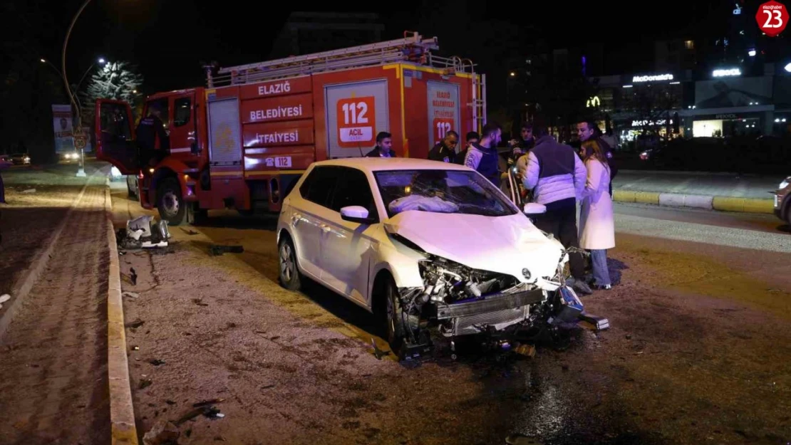 Elazığ'da trafik kazası: 5 yaralı