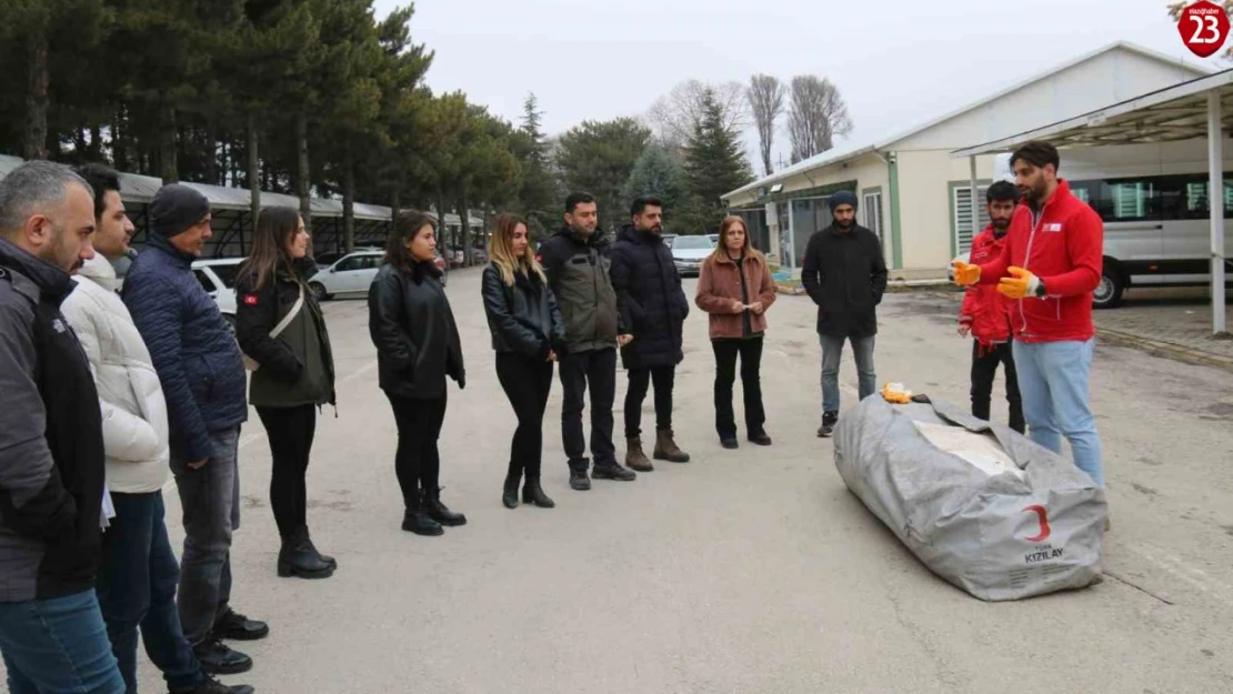 Elazığ'da Türk Kızılayı'ndan eğitim