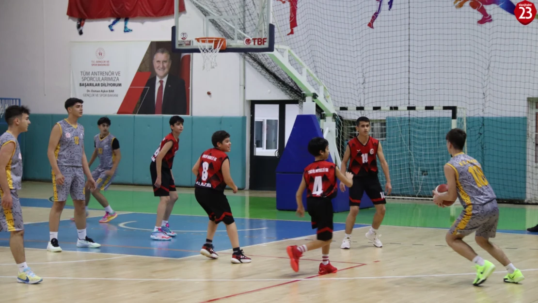 Elazığ'da U-16 Basketbol Yerel Lig Müsabakaları Tamamlandı