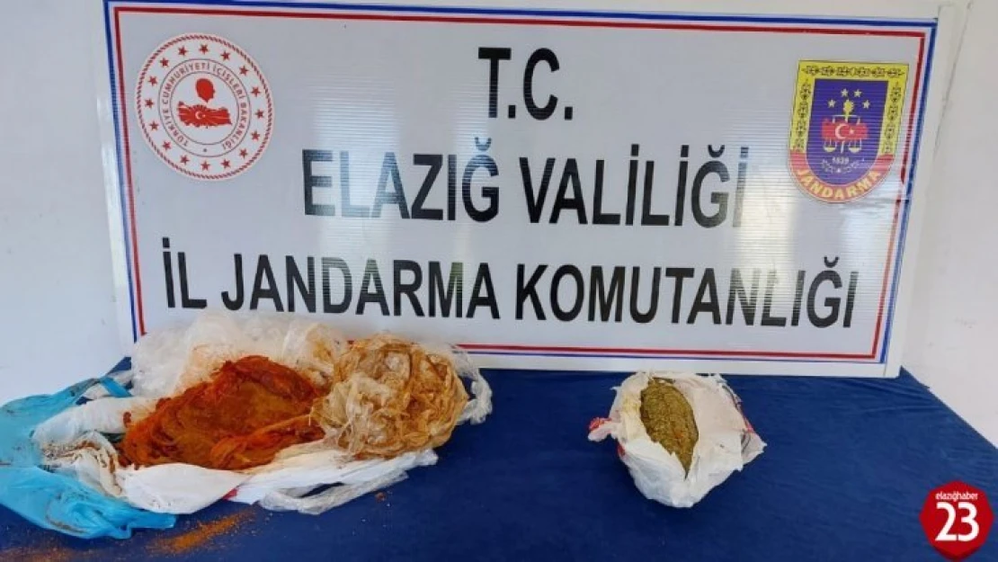 Elazığ'da Jandarmadan Uyuşturucu Operasyonu, 5 Gözaltı