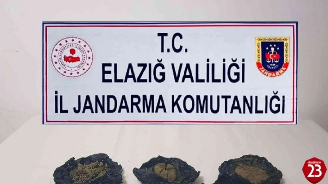 Elazığ'da uyuşturucu operasyonu: 2 gözaltı