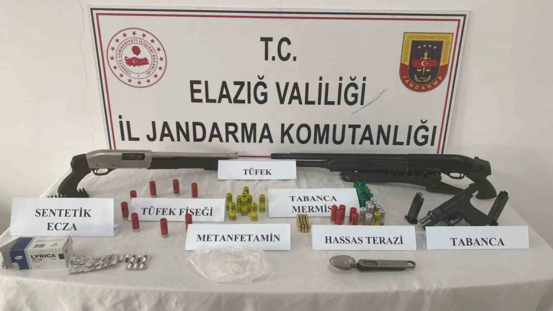 Elazığ'da uyuşturucu operasyonu: 3 gözaltı