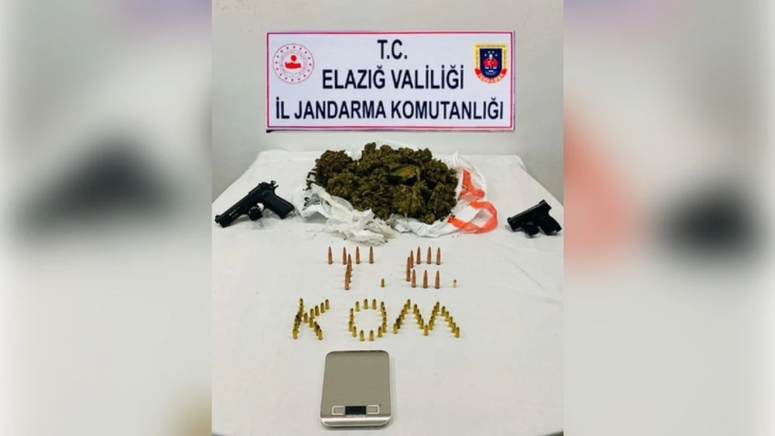 Elazığ'da uyuşturucu operasyonunda 1 şüpheli yakalandı