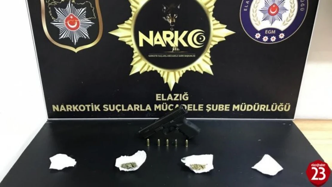 Elazığ'da Uyuşturucuyla Mücadele Çalışmaları Kararlılıkla Sürdürülüyor