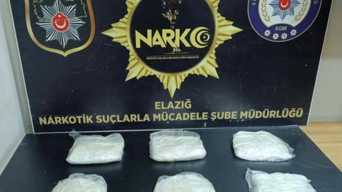 Elazığ'da uyuşturucuyla mücadele:4  gözaltı