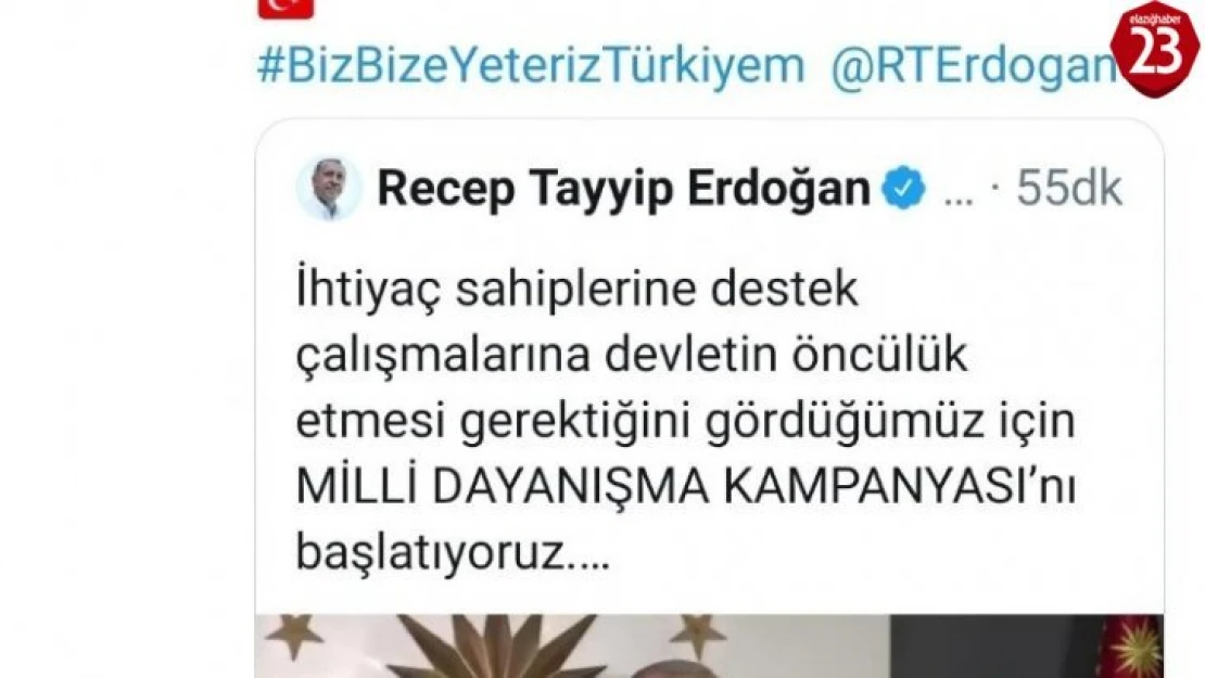 Elazığ'da Vali, Başkan ve Rektör maaşlarını  bağışladı