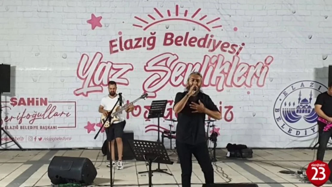 Elazığ'da yaz şenliklerine vatandaşlardan yoğun ilgi