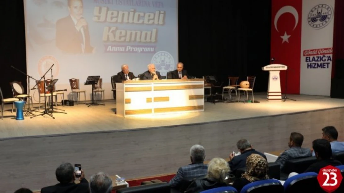 Elazığ'da Yeniceli Kemal düzenlenen panelle anıldı