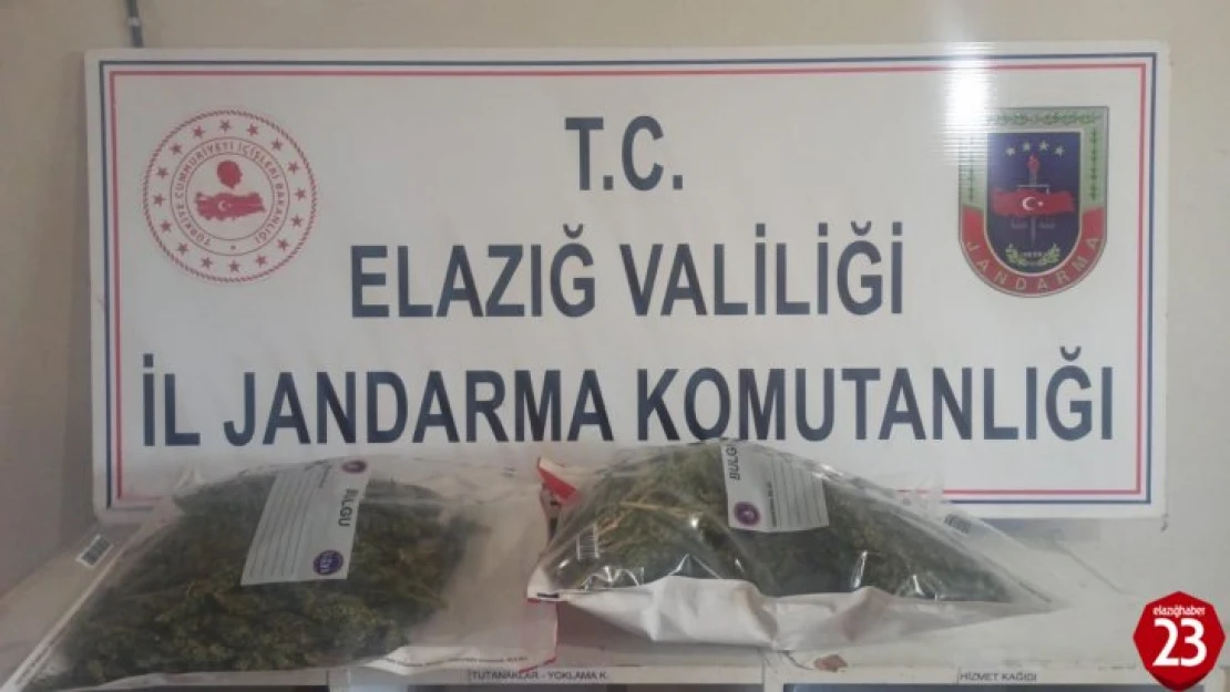 Narkotik Köpeği Mişadan Kaçamadılar, 2 Kilogram Kubar Esrar Çıktı