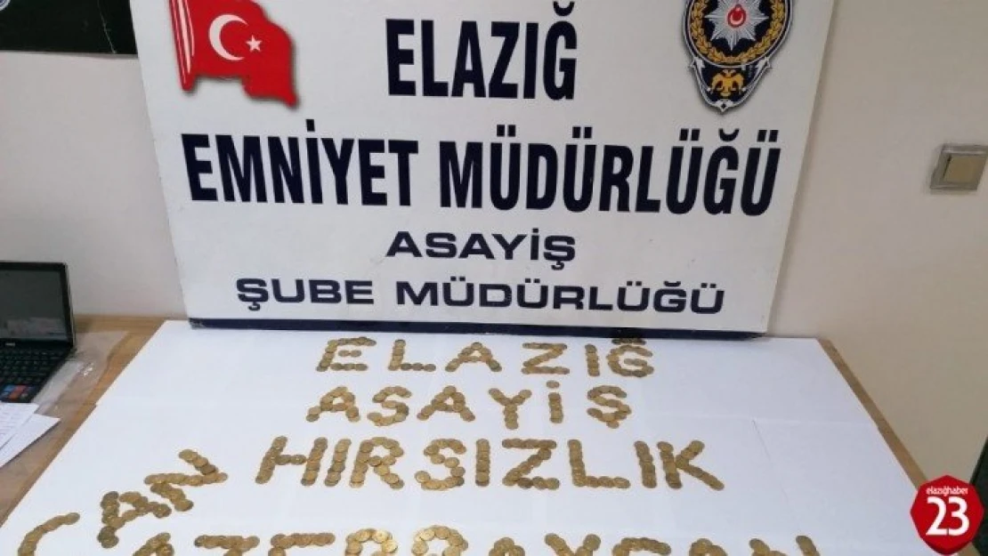 Elazığ'da yüzlerce sahte altın ele geçirildi, 4 şüpheli yakalandı