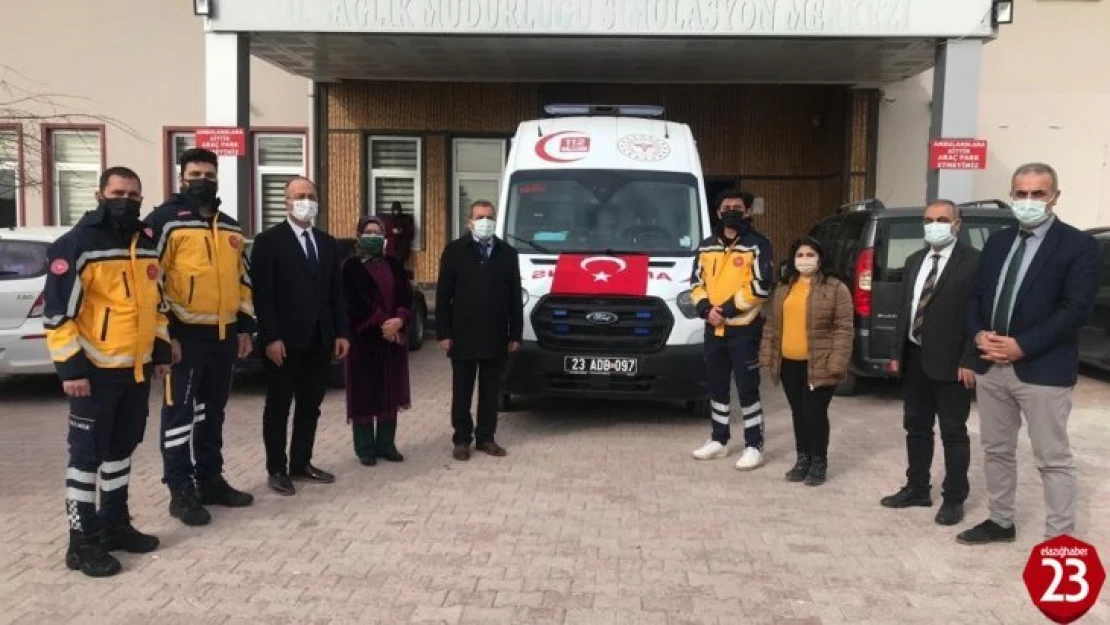 Elazığ'daki ambulans sayısı 64 oldu