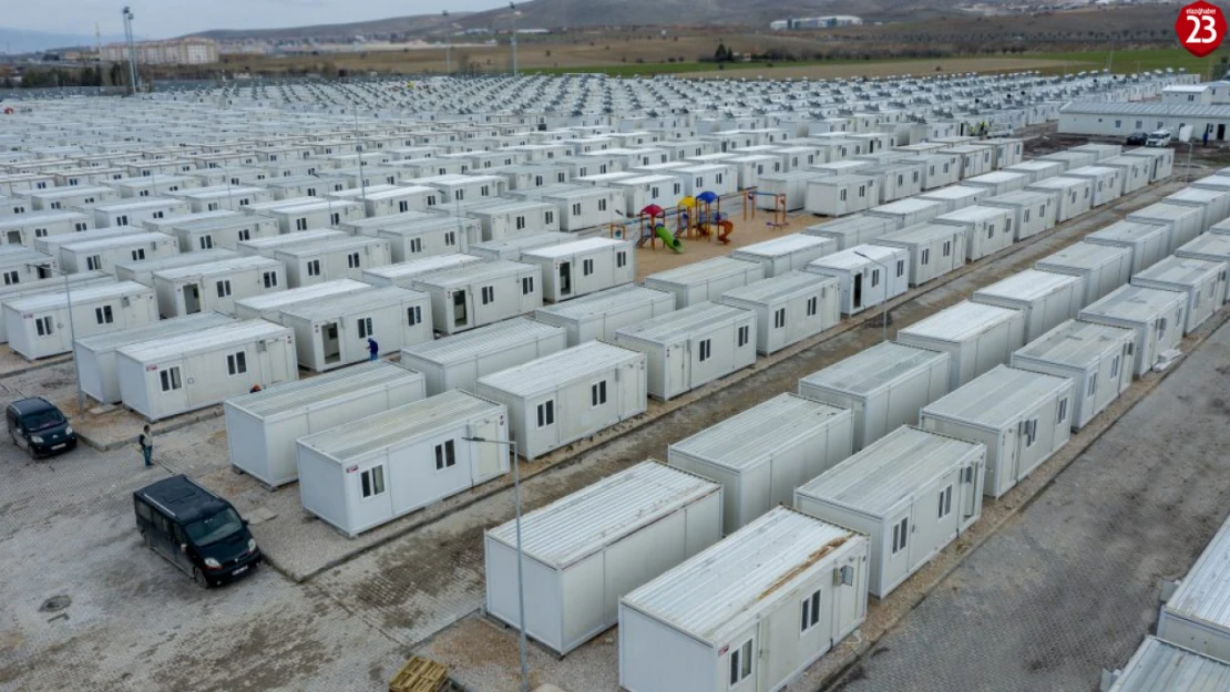Elazığ'daki Konteyner Kentler 1 Ağustos'ta Tamamen Tahliye Edilecek