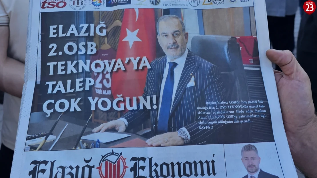 Elâzığ Ekonomi Gazetesi Yayında!