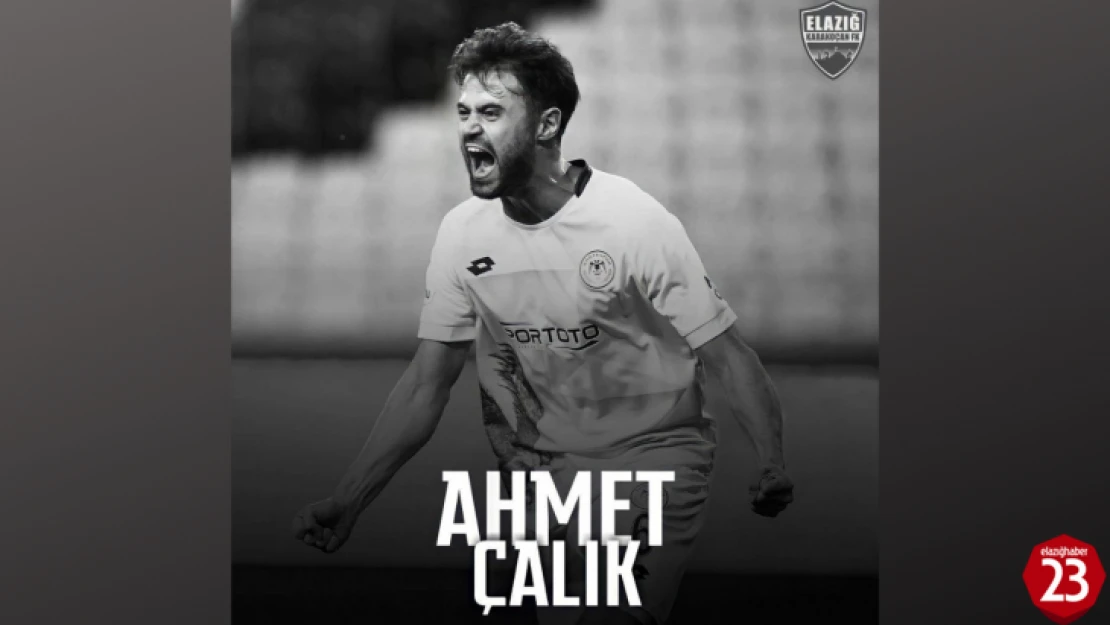 Elazığ Futbolunun Ahmet Çalık Üzüntüsü