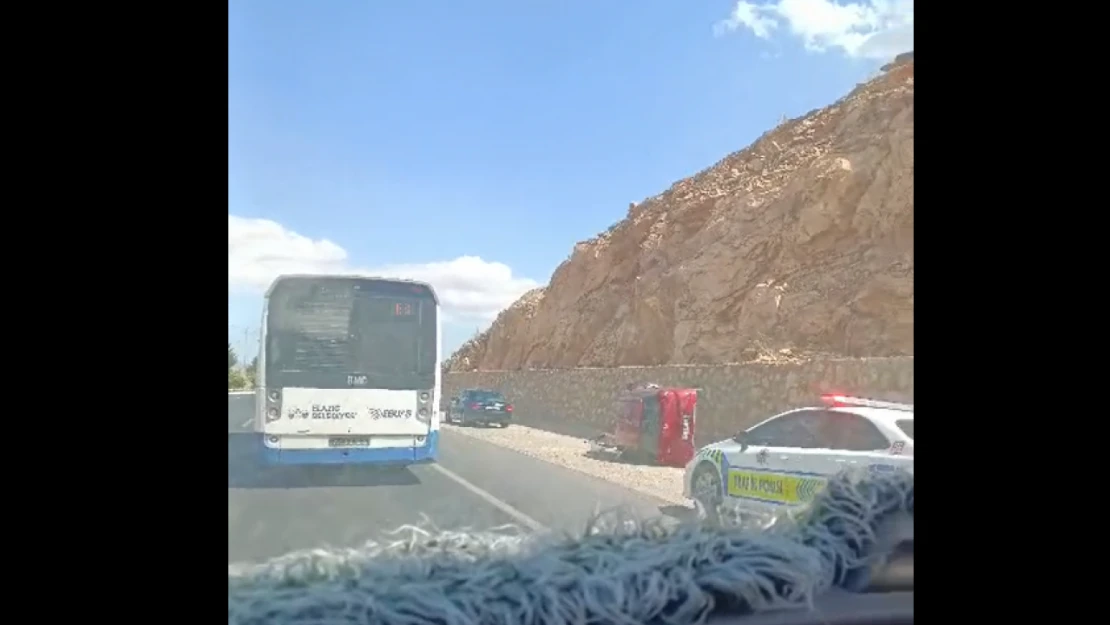 Elazığ Güney Çevre Yolu'nda Trafik Kazası: 1 Yaralı