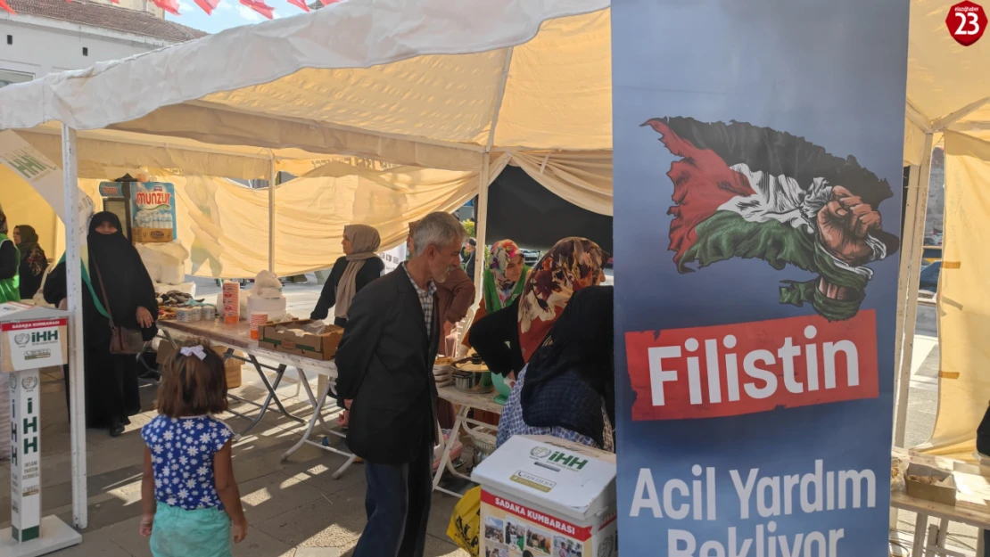 Elazığ İHH'dan Savaş Mağduru Ülkeler İçin Hayır Çarşısı