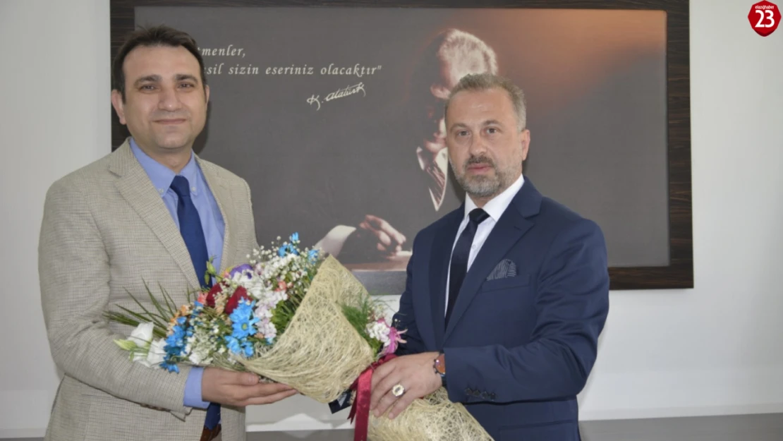 Elazığ İl Milli Eğitim Müdürlüğü'nde Devir Teslim: Görev Beraat Şahin'e Emanet
