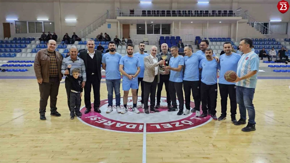 Elazığ İl Özel İdare'nin basketbol organizasyonunda şampiyon belli oldu