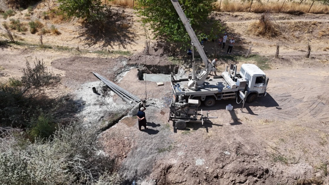 Elazığ İl Özel İdaresi, Çaybağı Köyü'nün 15 Yıllık Su Sorununu Çözdü