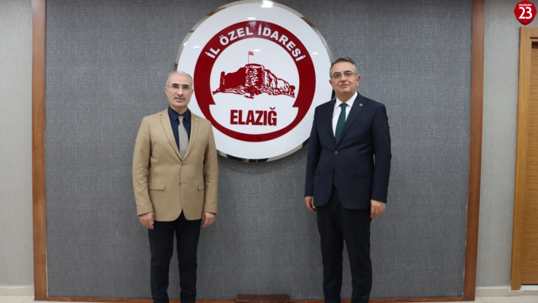 Elazığ İl Özel İdaresi'nde Devir Teslim Töreni Yapıldı