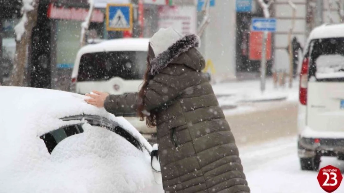 Elazığ ilkbaharda kışı yaşıyor