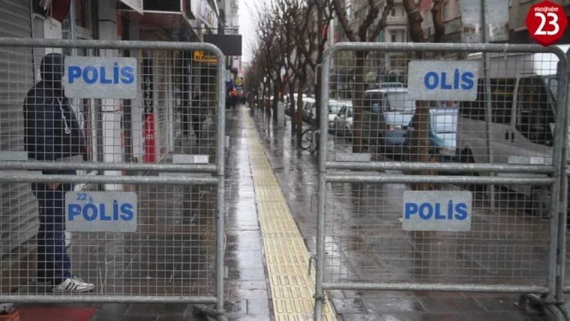 Elazığ'ın işlek caddelerinde Korona virüs önlemi arttırıldı