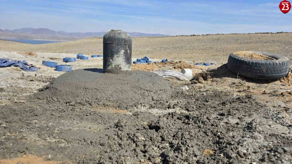 Elazığ İl Özel İdaresi'nden Köylerde Sondaj Çalışmaları