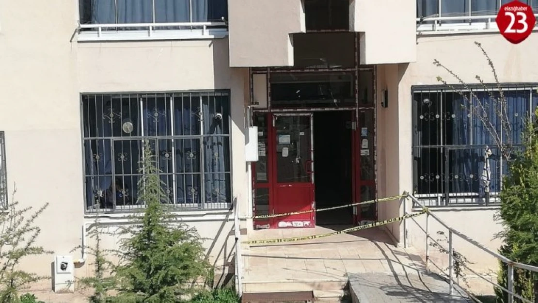 Elazığ'ın Palu ilçesinde bir bina karantinaya alındı