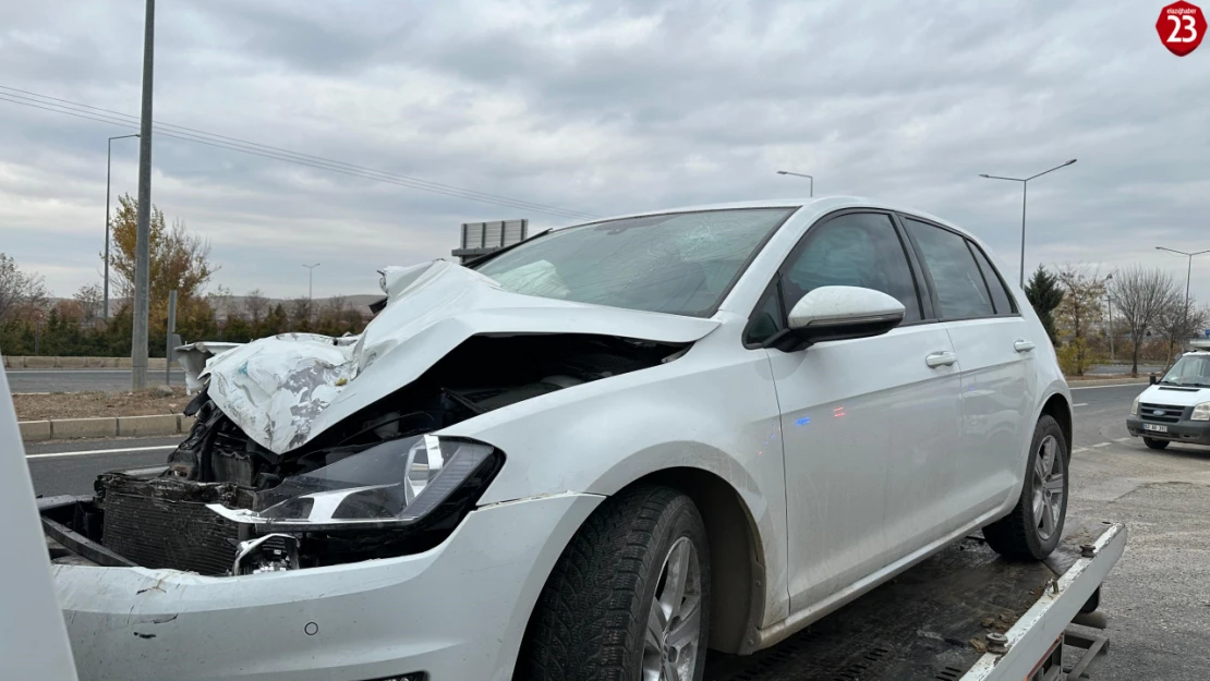 Elazığ-Malatya Karayolunda Trafik Kazası: 2 Yaralı