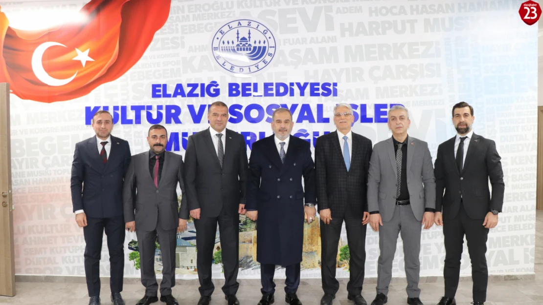 Elazığ TSO Başkanı İdris Alan'dan Mehmet Karaaslan'a Hayırlı Olsun Ziyareti