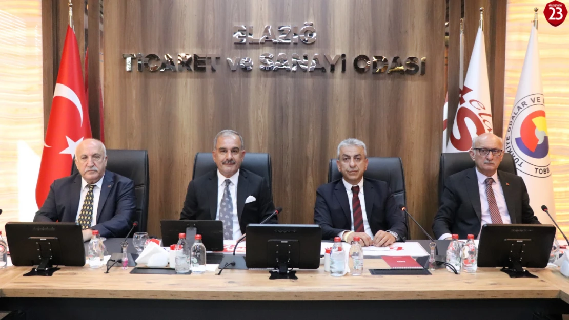 Elazığ TSO Meclisi Temmuz Ayı Toplantısını Gerçekleştirdi: Nefes Kredisi Desteği Gündemdeydi