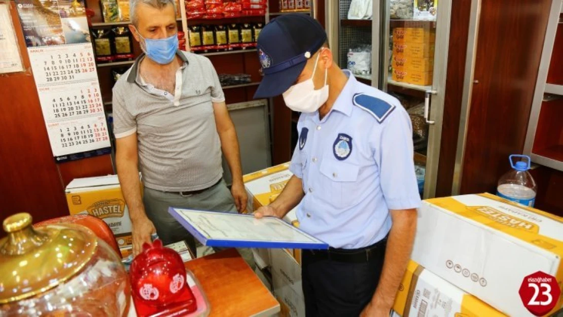 Elazığ Zabıtasından Bayram Öncesi Yoğun Denetim