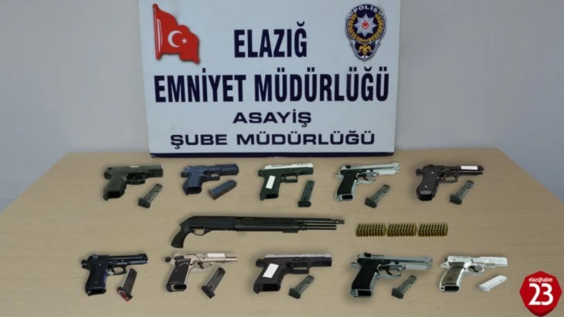 Elazığda asayiş ve şok uygulamaları: 120 şüpheli yakalandı