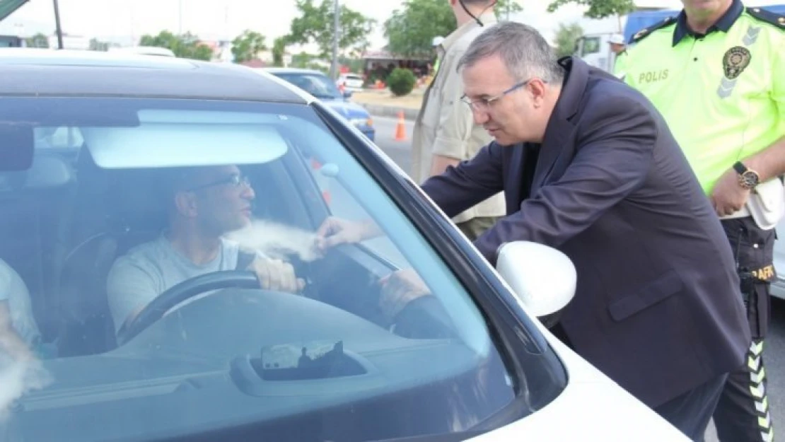 Elazığ'da Bayram Öncesi Yol Denetimleri Sürüyor