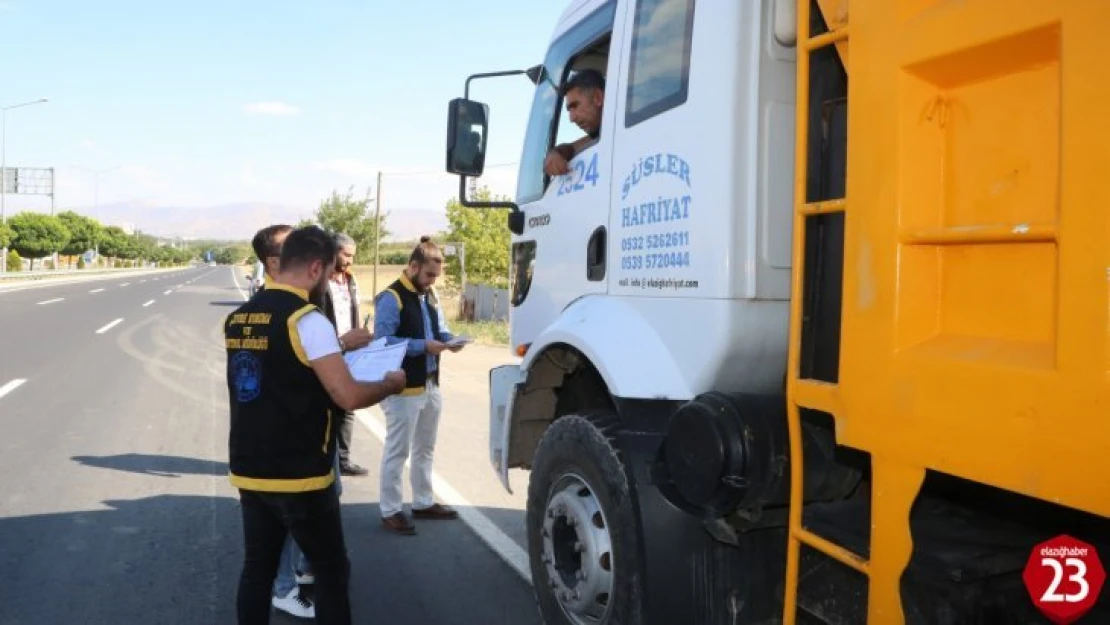 Elazığ'da Kaçak Hafriyat Dökümlerine Belediyeden Sıkı Denetim