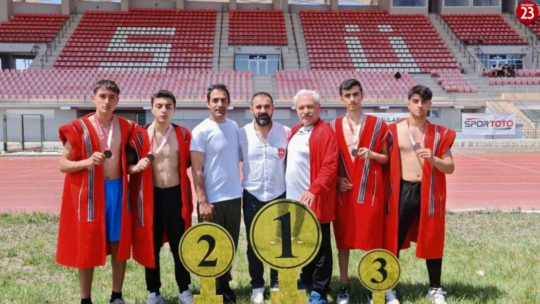 Elazığlı Güreşçilerden Türkiye Şampiyonasında Büyük Başarı!
