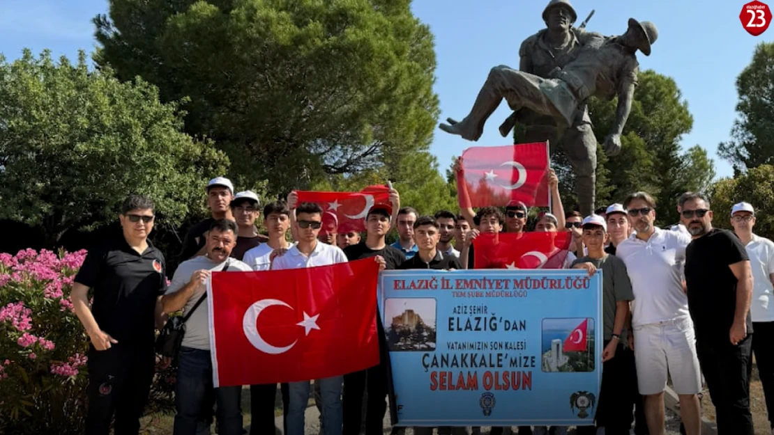 Elazığlı Öğrenciler Çanakkale Ruhunu Yerinde Yaşadı