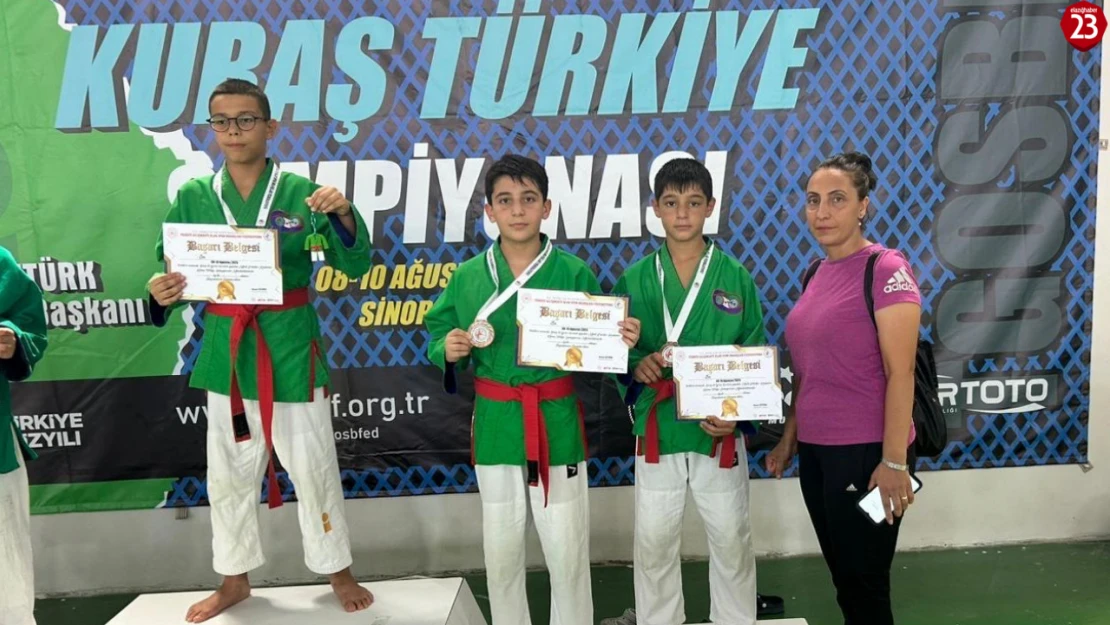 Elazığlı Sporcu Umuthan Yağcı, Türkiye Üçüncüsü Oldu