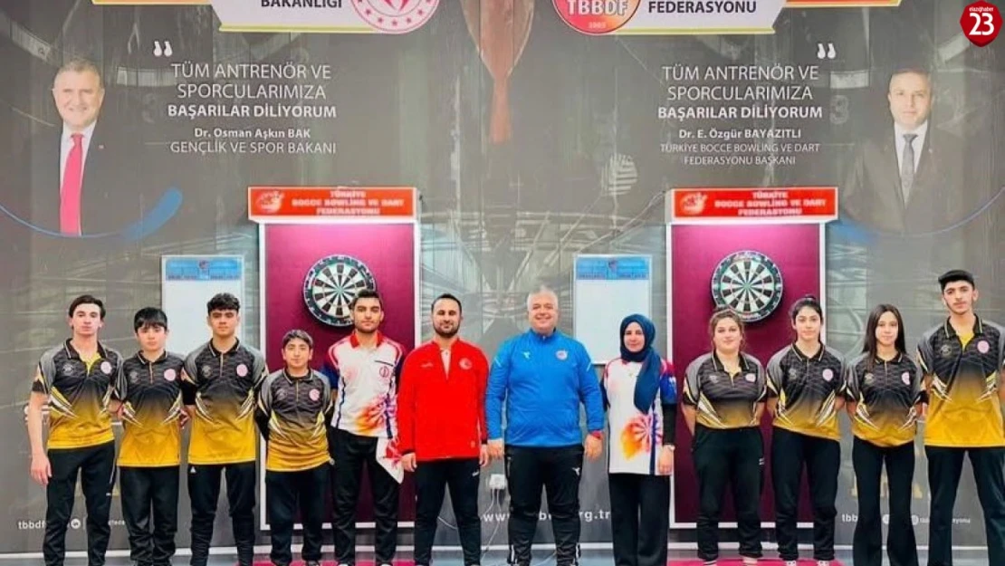 Elazığlı Sporcular Türkiye Dart Şampiyonası'ndan Başarıyla Döndü