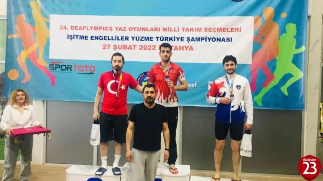 Elazığlı sporculardan yüzmede 7 madalya