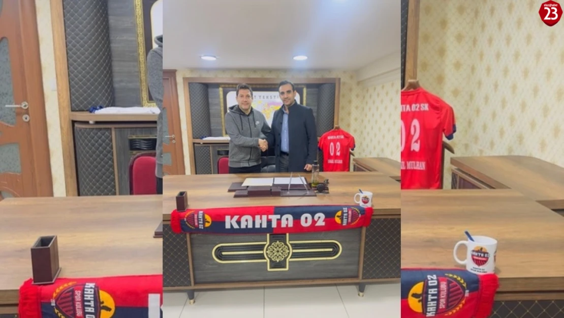 Elazığlı Teknik Direktör Ender Çınar, Kahta 02 Spor'da