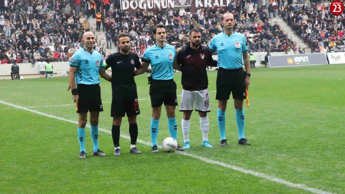 Elazığspor - Vanspor FK Maçının Hakem Kadrosu Değiştirildi