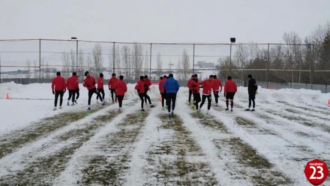 Elazığspor, Artvin Hopaspor maçı hazırlıklarına devam etti